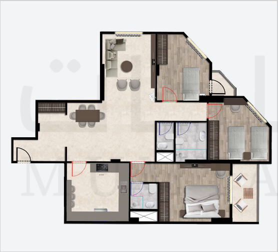 الشقة الثانية من محضر راما جوي